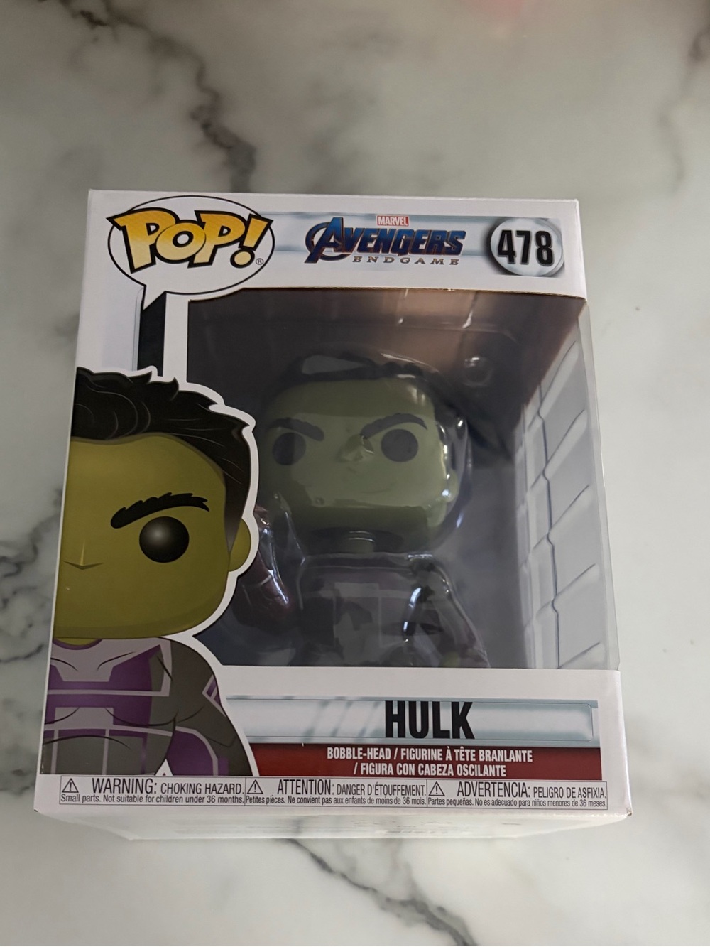 Funko Pop! Avengers Endgame Hulk Vinyl Figure - Green